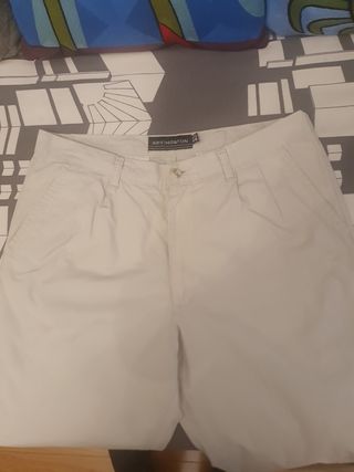 Pantalón beige de caballero