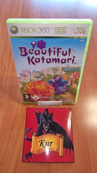 🔴 BEAUTIFUL KATAMARI XBOX 360 COMPLETO PAL ESPAÑA