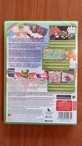 🔴 BEAUTIFUL KATAMARI XBOX 360 COMPLETO PAL ESPAÑA
