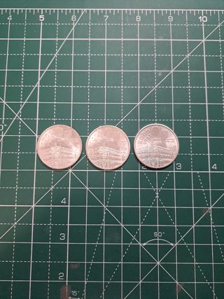 MONEDA DE PLATA DE 2000 PESETAS.