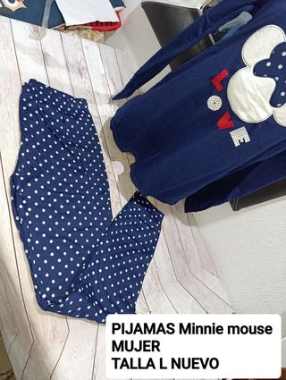 Pijama rosa Minnie mouse talla  S A 3xl