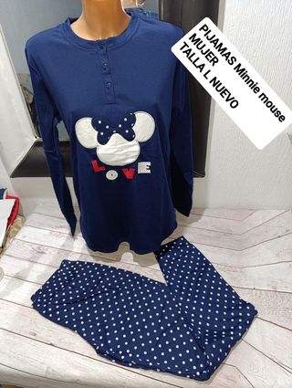 Pijama rosa Minnie mouse talla  S A 3xl