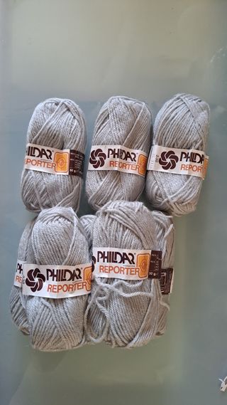 10 gomitoli di lana Phildar