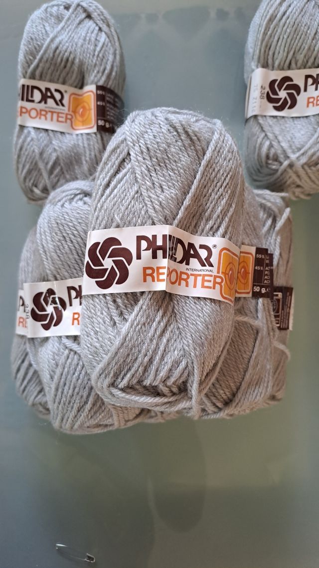 10 gomitoli di lana Phildar