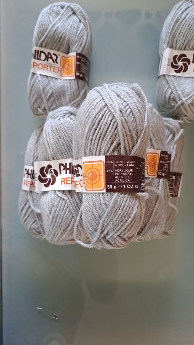 10 gomitoli di lana Phildar