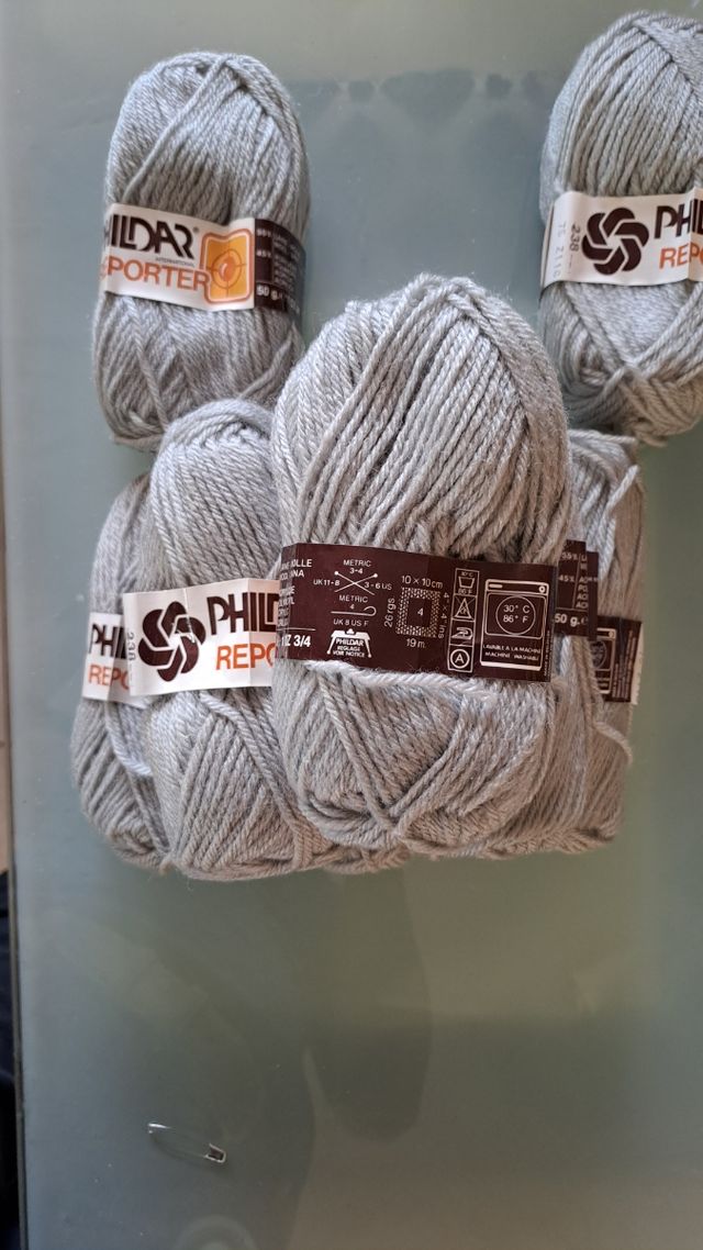 10 gomitoli di lana Phildar