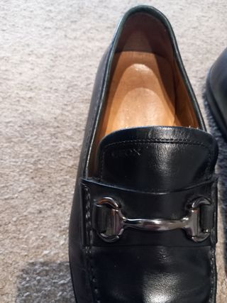 Mocasin geox negro 41