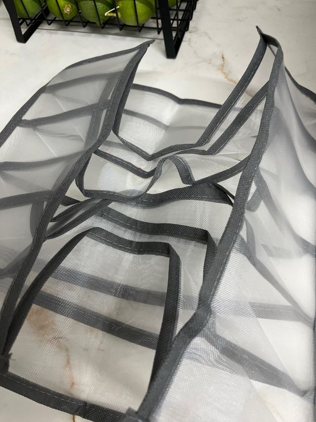 3 Organizadores de cajones en color gris