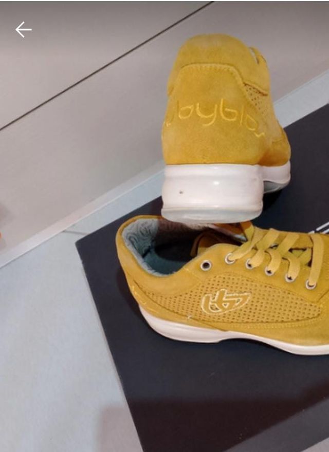 Scarpe donna blu byblos nuovissimo con scatolo