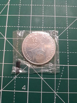 MONEDA DE PLATA DE 12 €.
