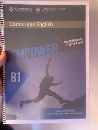 Libro de inglés b1