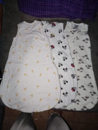 Sacos de dormir bebé 0-6 meses.