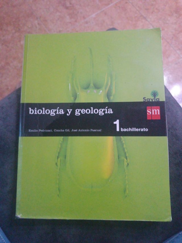 Libro de biología y geología