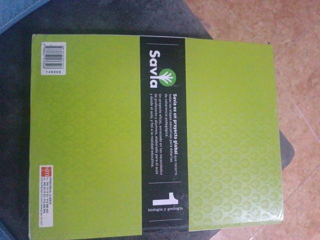Libro de biología y geología