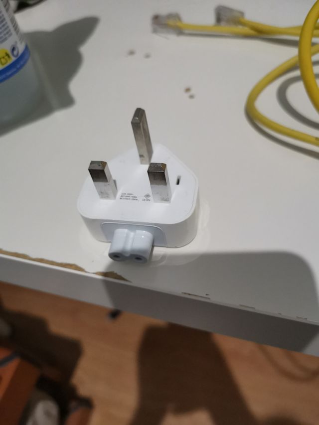 Adaptador Inglés cargador mac