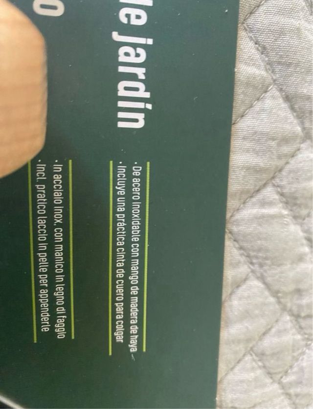 Set herramientas Jardin + guantes de regalo