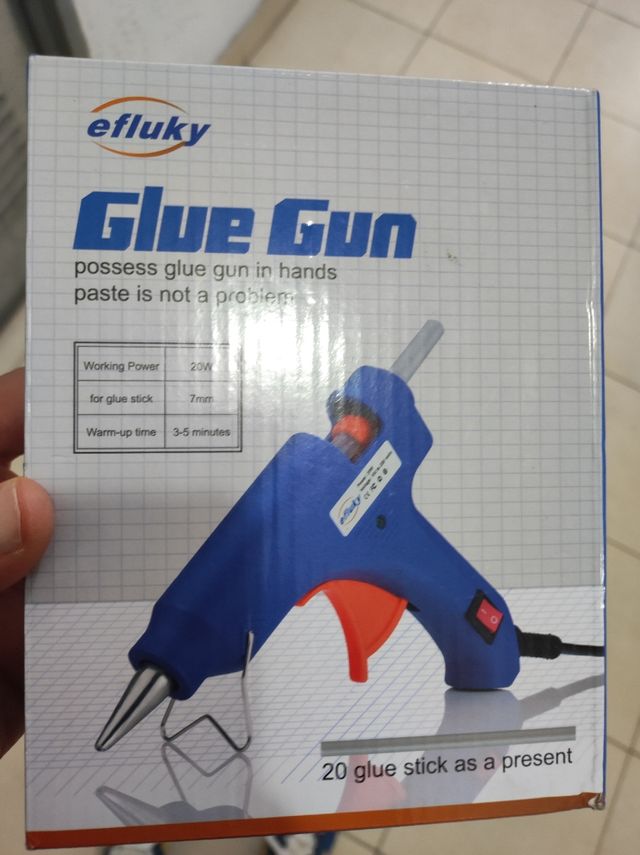 Pistola de pegamento 