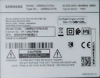 Samsung UR55NU745U