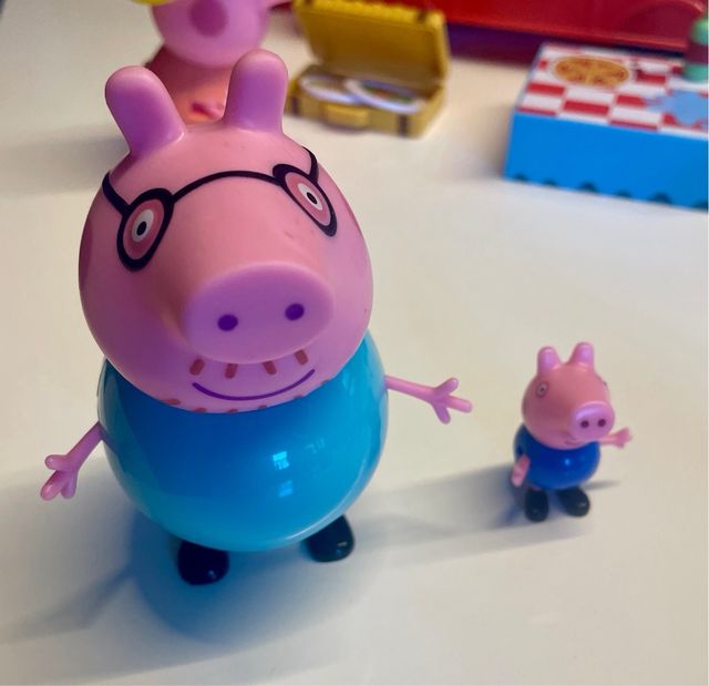 Peppa pig - Pack Papa pig + George