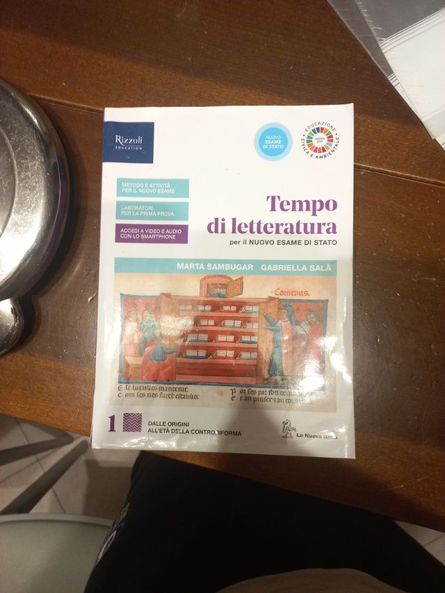 Tempo di letteratura 1+inserti