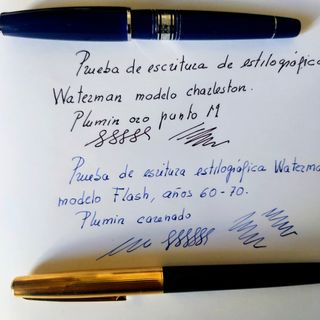 Pluma waterman modelo Flash años 60-70. NUEVA.