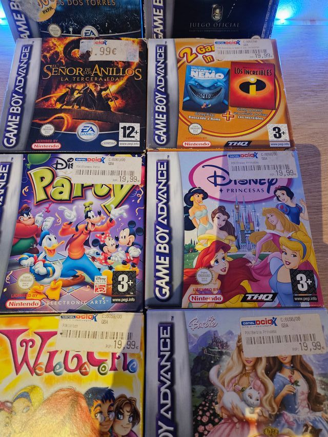 Lote 8 Juegos Game Boy Advance