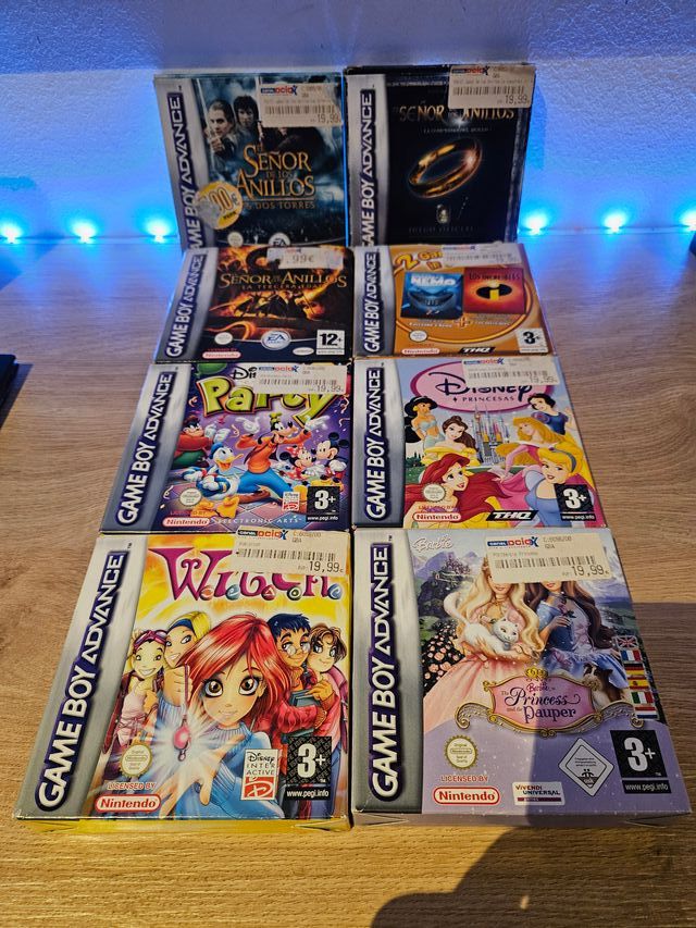 Lote 8 Juegos Game Boy Advance