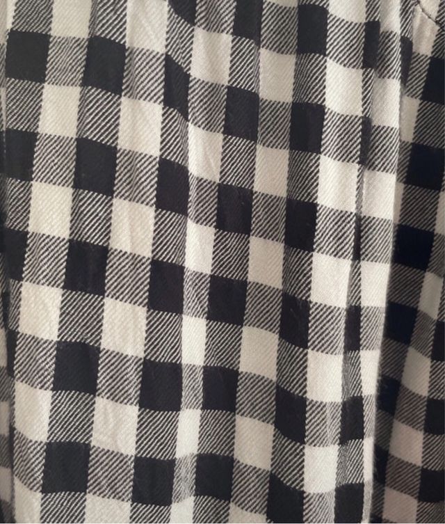 Blusa de cuadros vichy de Zara talla S