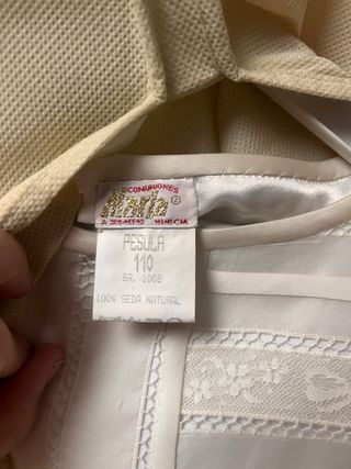 Vestido de comunion
