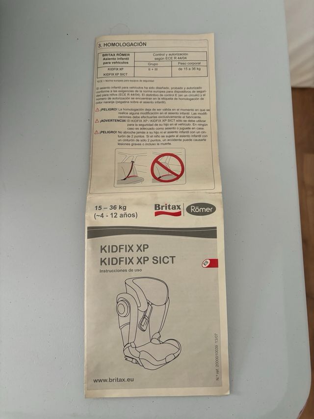 Silla Isofix Brita Romer