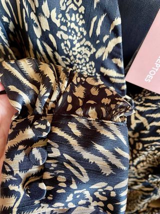 Vestido mini estampado NUEVO.