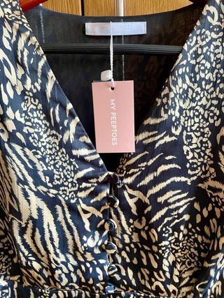 Vestido mini estampado NUEVO.