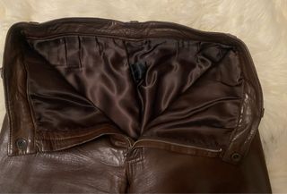 Pantalones mujer cuero (100% piel)
