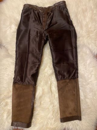 Pantalones mujer cuero (100% piel)
