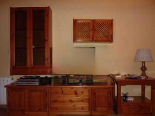 3 Módulos mueble de salón y mesa de tv.