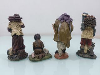 Lote figuras de Belén  (Niño vendido)