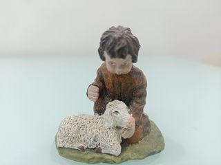 Lote figuras de Belén  (Niño vendido)