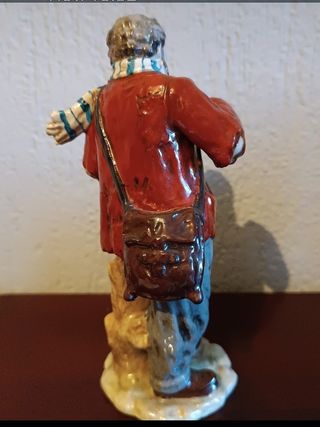 Figura cerámica violinista