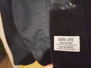 Chaqueta solidaria tejana nueva bershka 