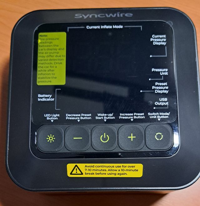 Compresor inflador coche moto bicis y pelotas