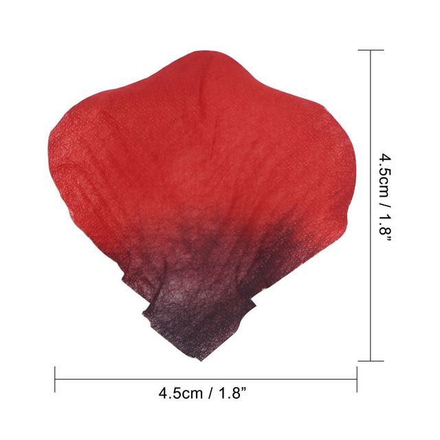 2000 Petali di rosa Rossa finti