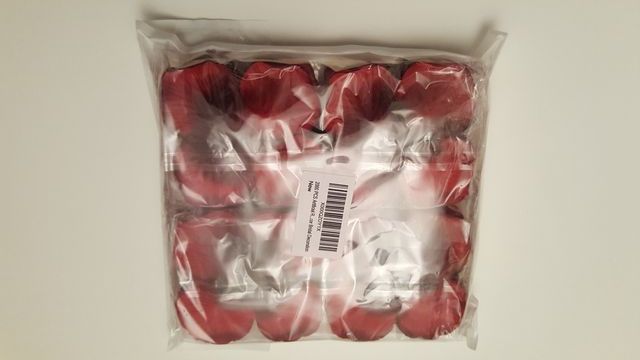 2000 Petali di rosa Rossa finti
