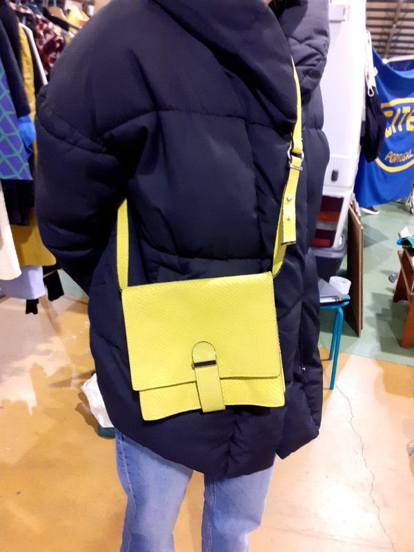 Bolsa de alsa em pele H&M