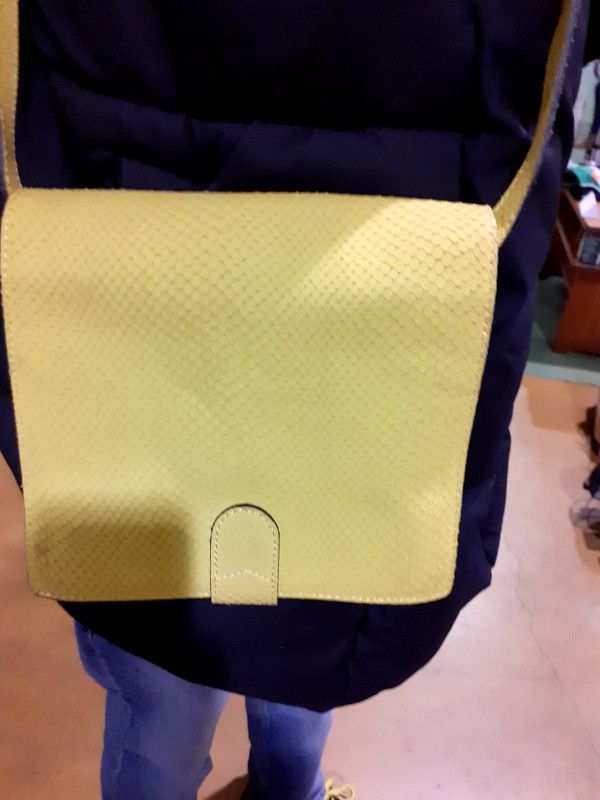 Bolsa de alsa em pele H&M