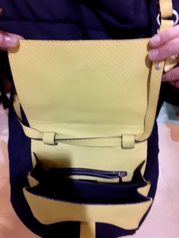 Bolsa de alsa em pele H&M