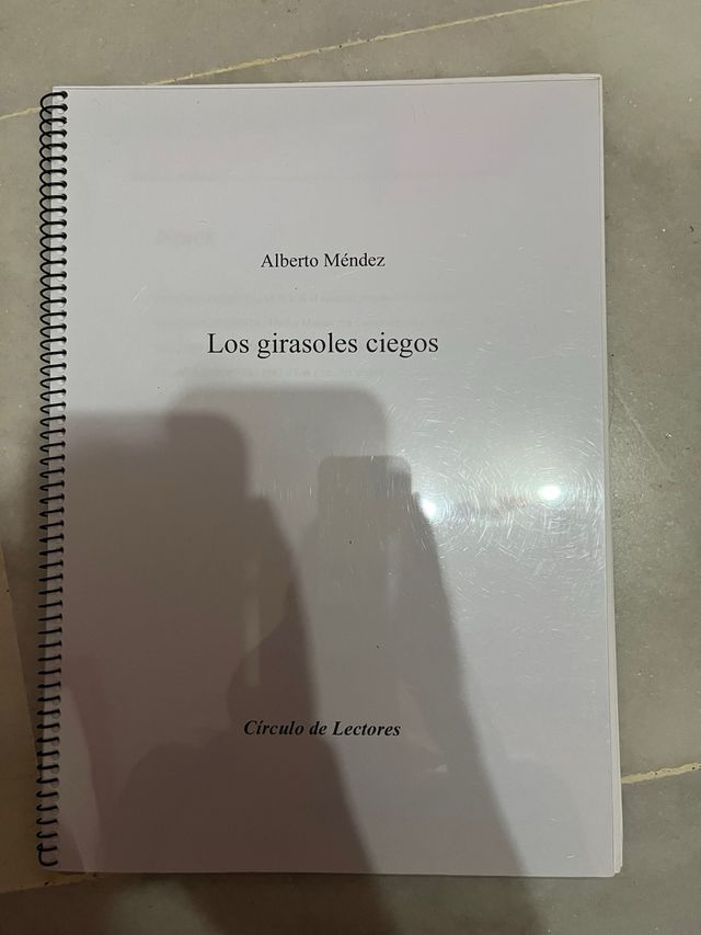 Libro los girasoles ciegos