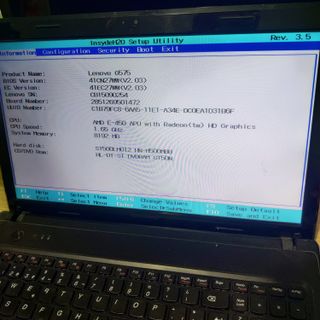 Portatil LENOVO G575 -> AMD E450+8GB RAM+500HDD 