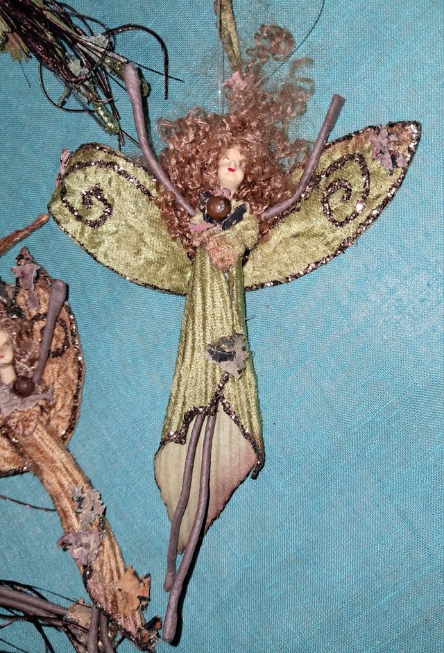 7 IMPRESIONANTES HADAS ARTESANÍA ALAMBRE Y TELA