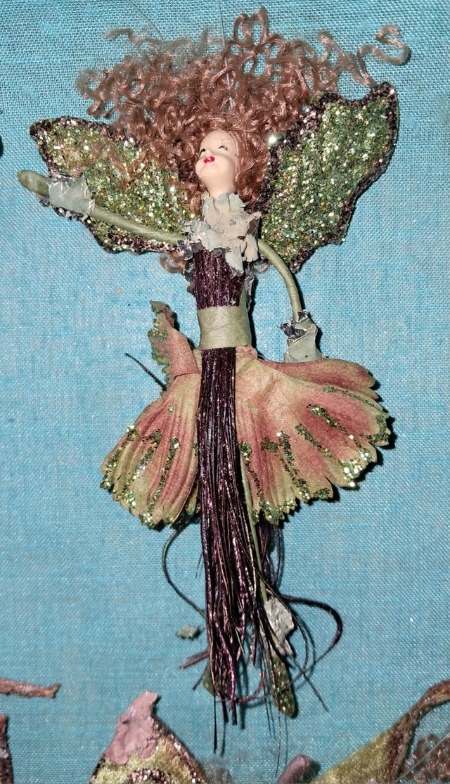 7 IMPRESIONANTES HADAS ARTESANÍA ALAMBRE Y TELA