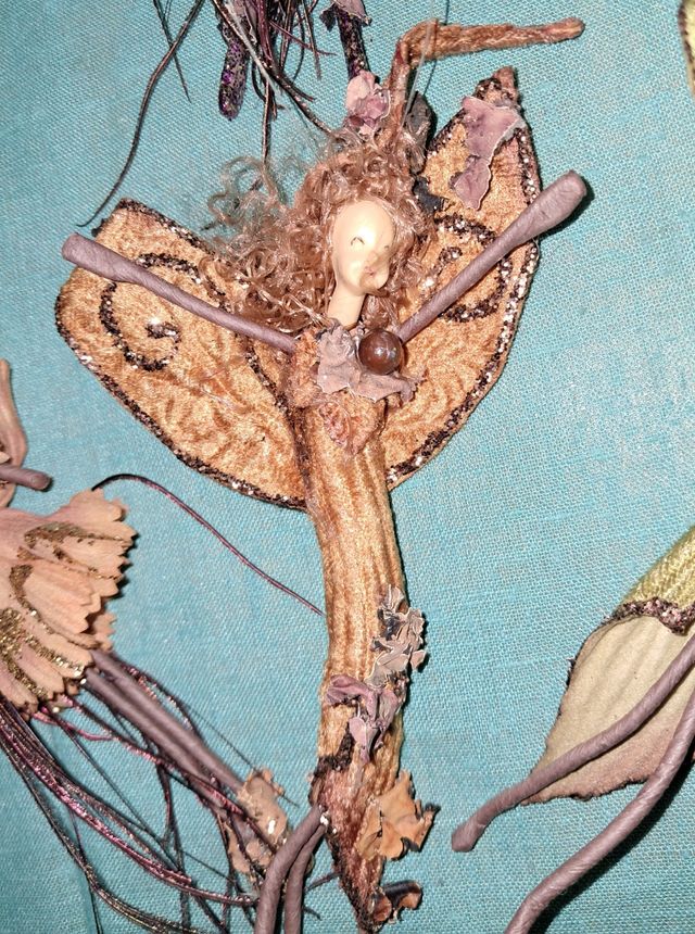 7 IMPRESIONANTES HADAS ARTESANÍA ALAMBRE Y TELA